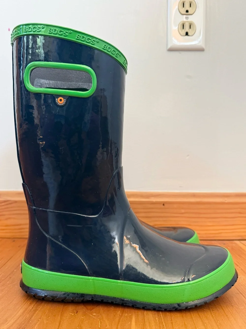 Bogs Kids' Lightweight Waterproof Rain Boots | Size 5